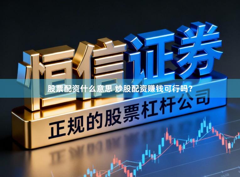 股票配资什么意思 炒股配资赚钱可行吗？